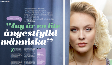 Aftonbladet Söndag Zara Larsson